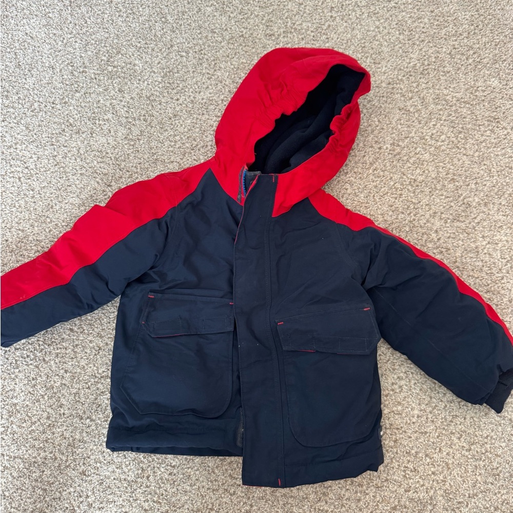 Lands' End Navy Blue Jacket